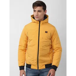 Van Heusen Sport Men Yellow Bomber Jacket-picture-10
