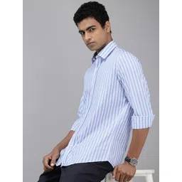 Van Heusen Sport Slim Fit Striped Casual Shirt-picture-30