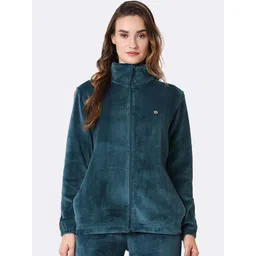 Van Heusen Athleisure Long Sleeve Mock Collar Velvet Jacket-picture-27