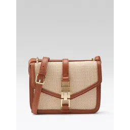 Van Heusen Basket Weave Structured Sling Bag-picture-12