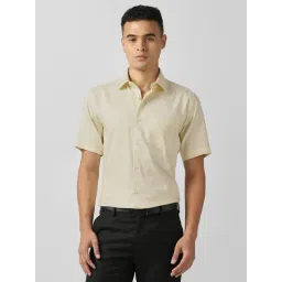 Van Heusen Beige Cotton Regular Fit Shirt-picture-35