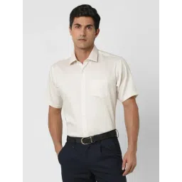 Van Heusen Beige Cotton Regular Fit Shirt-picture-43