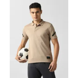 Van Heusen Beige Regular Fit Polo T-Shirt-picture-20