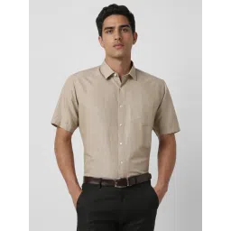 Van Heusen Beige Regular Fit Shirt-picture-45