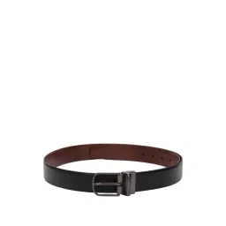 Van Heusen Black & Brown Leather Reversible Belt For Men-picture-26