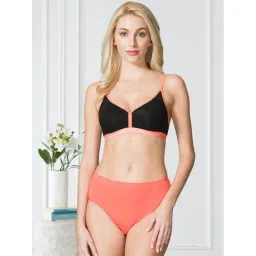 Van Heusen Black Cotton Minimizer Bra-picture-48