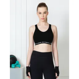 Van Heusen Black Cotton Sports Bra-picture-17