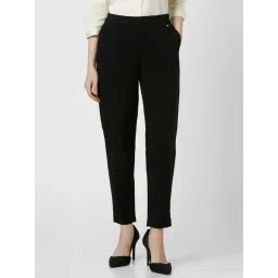 Van Heusen Black Mid Rise Formal Trouser-picture-45