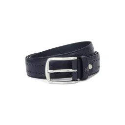 Van Heusen Black Perforated Formal Belt for Men-picture-22