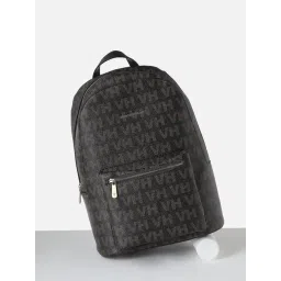 Van Heusen Black Printed Backpack-picture-33