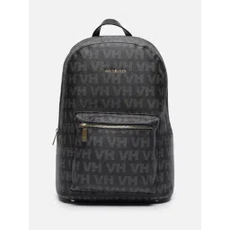 Van Heusen Black Printed Backpack image 2