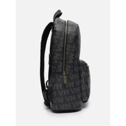 Van Heusen Black Printed Backpack image 3