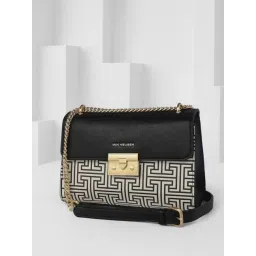 Van Heusen Black Printed Cross Body Bag-picture-26