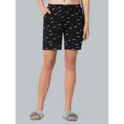 Van Heusen Black Printed Shorts-picture-28