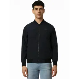 Van Heusen Black Regular Fit Bomber Jacket-picture-45