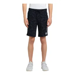 Van Heusen Black  Regular Fit Camouflage Shorts-picture-44