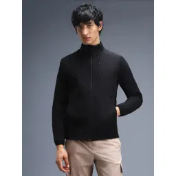 Van Heusen Black Regular Fit Jacket-picture-25