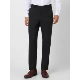 Van Heusen Black Regular Fit Trousers-picture-40