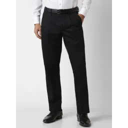 Van Heusen Black Regular Fit Trousers-picture-18