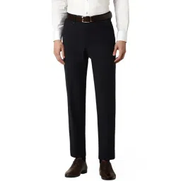 Van Heusen Black Regular Fit Trousers-picture-30