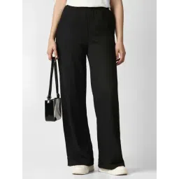 Van Heusen Black Regular Fit Trousers-picture-27