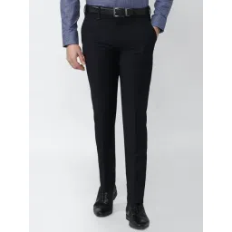 Van Heusen Black Slim Fit Trousers-picture-22