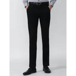 Van Heusen Black Slim Fit Trousers-picture-17