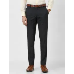 Van Heusen Black Slim Fit Trousers-picture-12