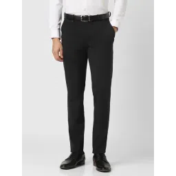 Van Heusen Black Slim Fit Trousers-picture-44