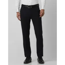 Van Heusen Black Slim Fit Trousers-picture-29