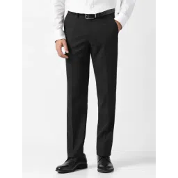 Van Heusen Black Slim Fit Trousers-picture-48