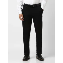 Van Heusen Black Slim Fit Trousers-picture-42