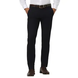 Van Heusen Black Slim Fit Trousers-picture-45