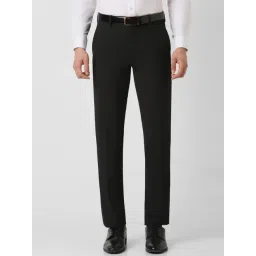 Van Heusen Black Slim Fit Trousers-picture-40