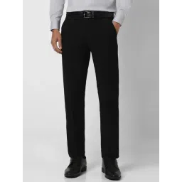Van Heusen Black Slim Fit Trousers-picture-32