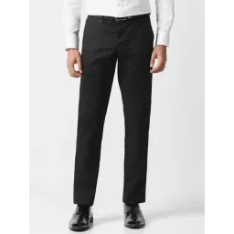 Van Heusen Black Slim Fit Trousers-picture-20
