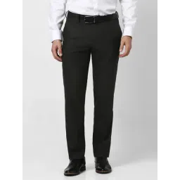 Van Heusen Black Slim Fit Trousers-picture-18