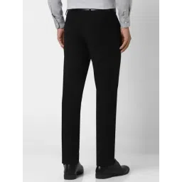 Van Heusen Black Slim Fit Trousers image 2