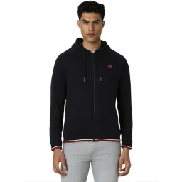 Van Heusen black Solid Sweatshirts-picture-44