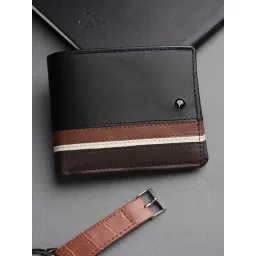 Van Heusen Black Striped Wallet-picture-43