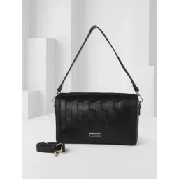 Van Heusen Black Woven Cross Body Bag-picture-23