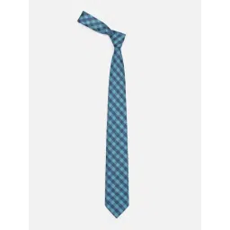 Van Heusen Blue Checked Tie-picture-36