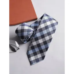 Van Heusen Blue Checked Tie-picture-35