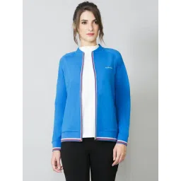 Van Heusen Blue Cotton Regular Fit Jacket-picture-28