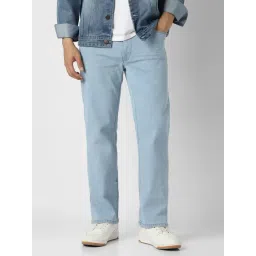 Van Heusen Blue Cotton Regular Fit Jeans-picture-48