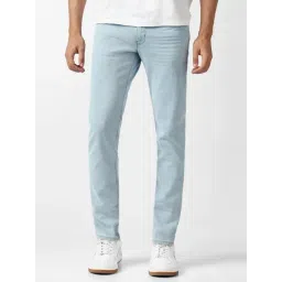 Van Heusen Blue Cotton Regular Fit Jeans-picture-23
