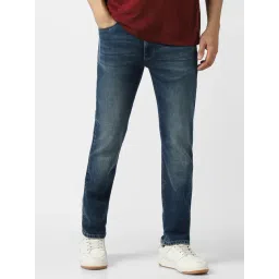 Van Heusen Blue Cotton Regular Fit Jeans-picture-32