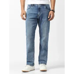 Van Heusen Blue Cotton Regular Fit Jeans-picture-34