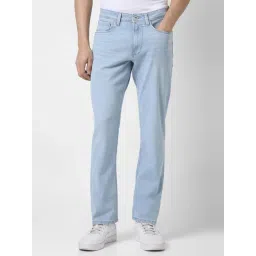 Van Heusen Blue Cotton Regular Fit Jeans-picture-15