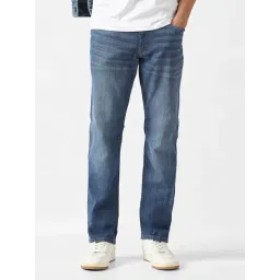 Van Heusen Blue Cotton Regular Fit Jeans-picture-46